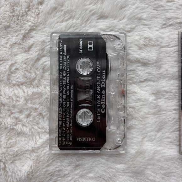 Vintage Celine Dion "Let's Talk About Love" Cassette | 1997 | Titanic Theme Song - Picture 4 of 6